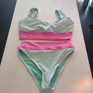 Lain Snow two piece swimsuit